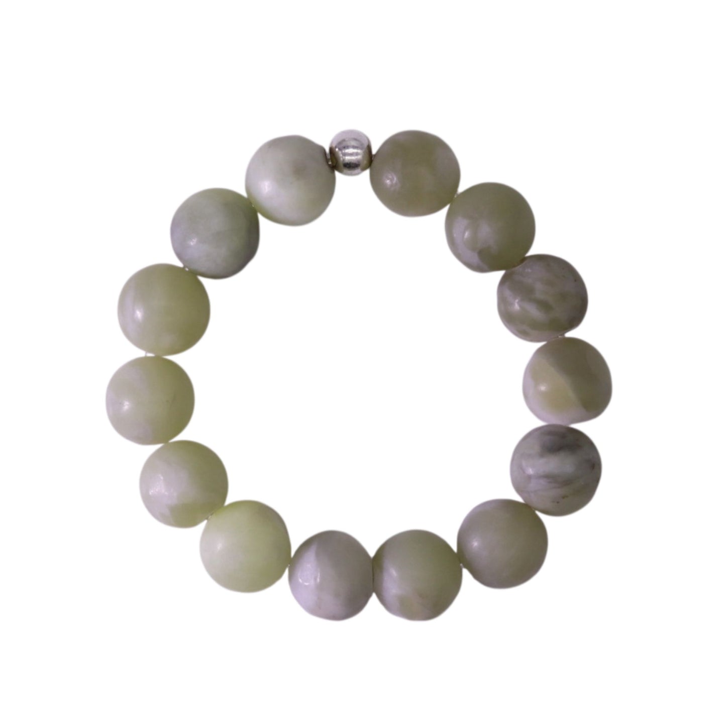 Armband aus hochwertiger Nephrit-Jade aus der Valposchiavo