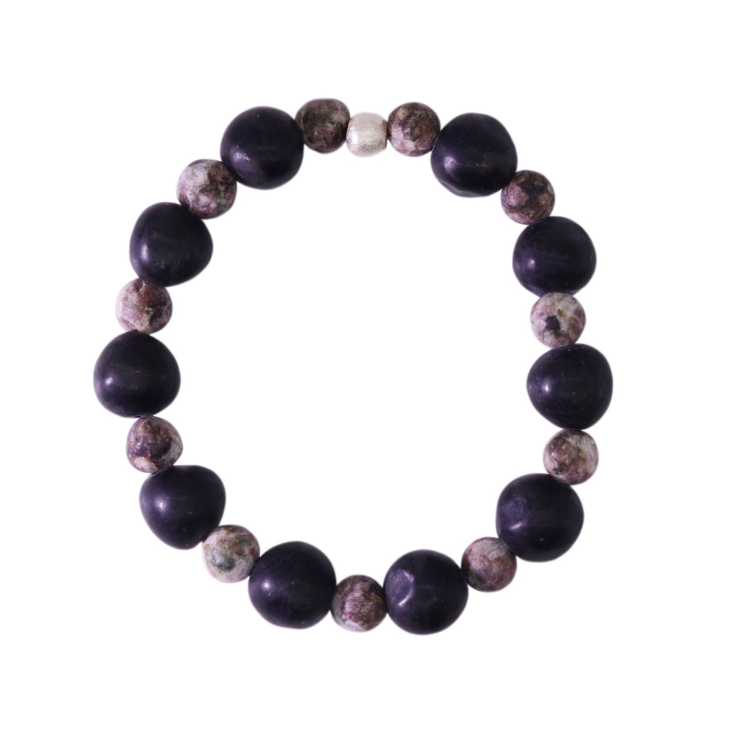 Bracelet Made of Serpentine & Lake Stone from Valposchiavo