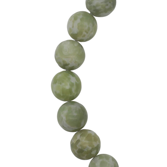 Nephrite Jade Bead Necklace from Valposchiavo