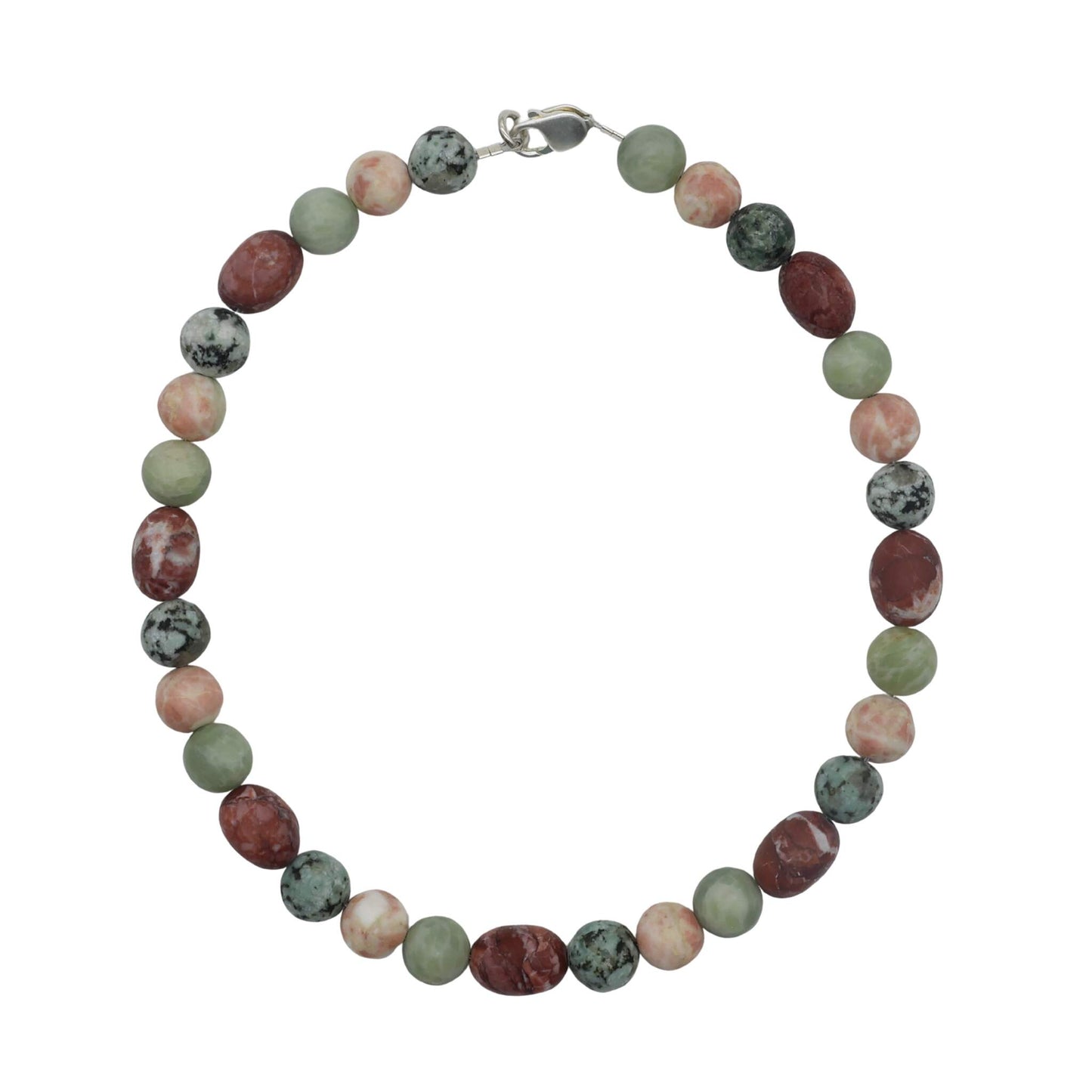 Necklace with a Selection of Stones from Valposchiavo