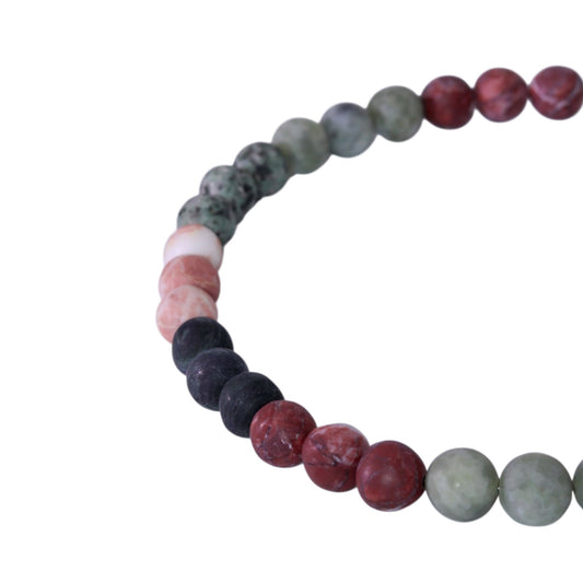 Necklace with Mixed Stones from Valposchiavo