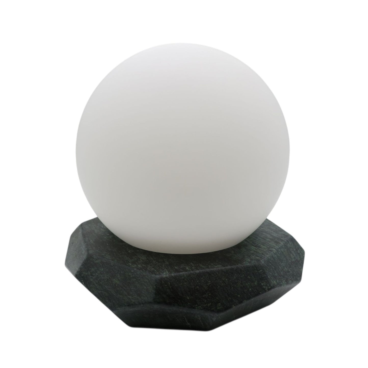 Lampada decorativa in serpentino della Valposchiavo