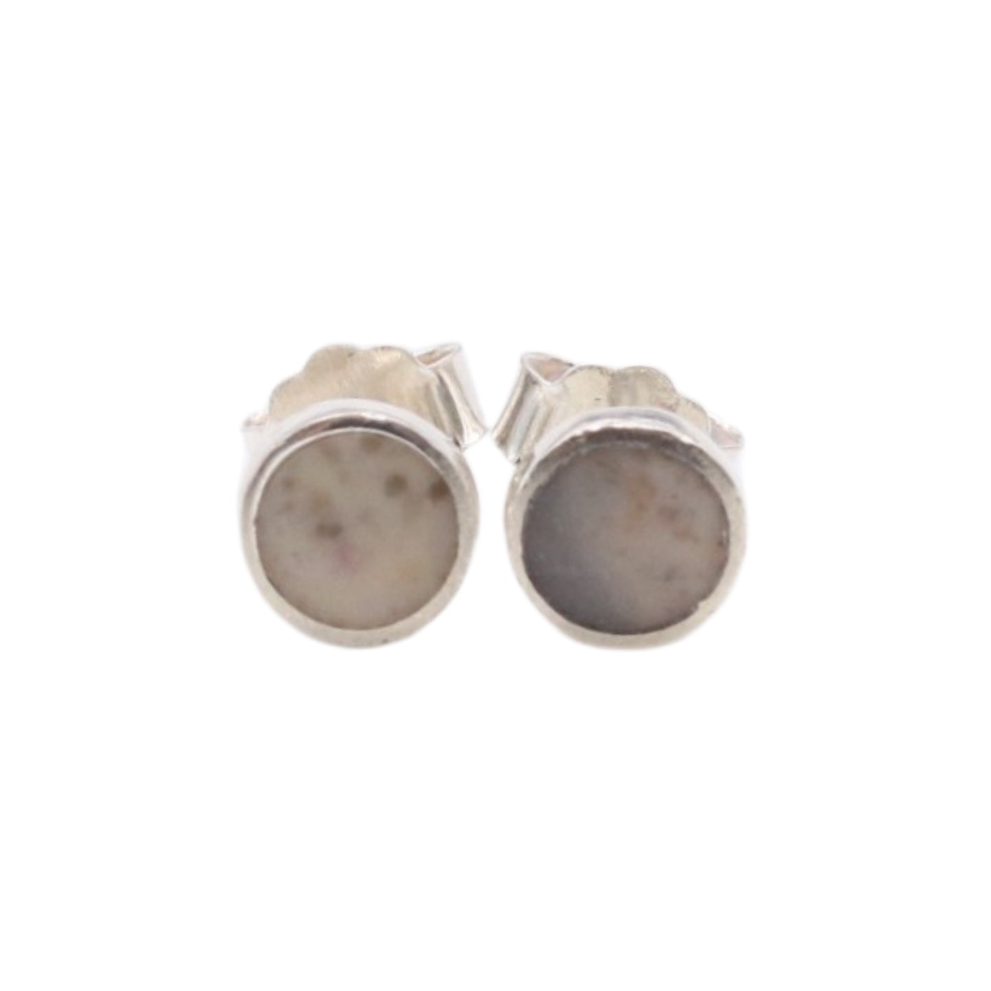 Earrings Made from Special Sassalbo Marble from Valposchiavo