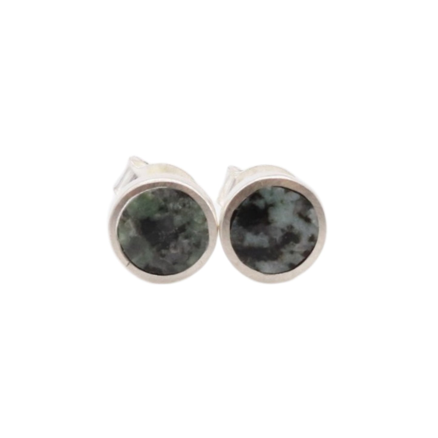 Earrings in Light Blue Lake Stone