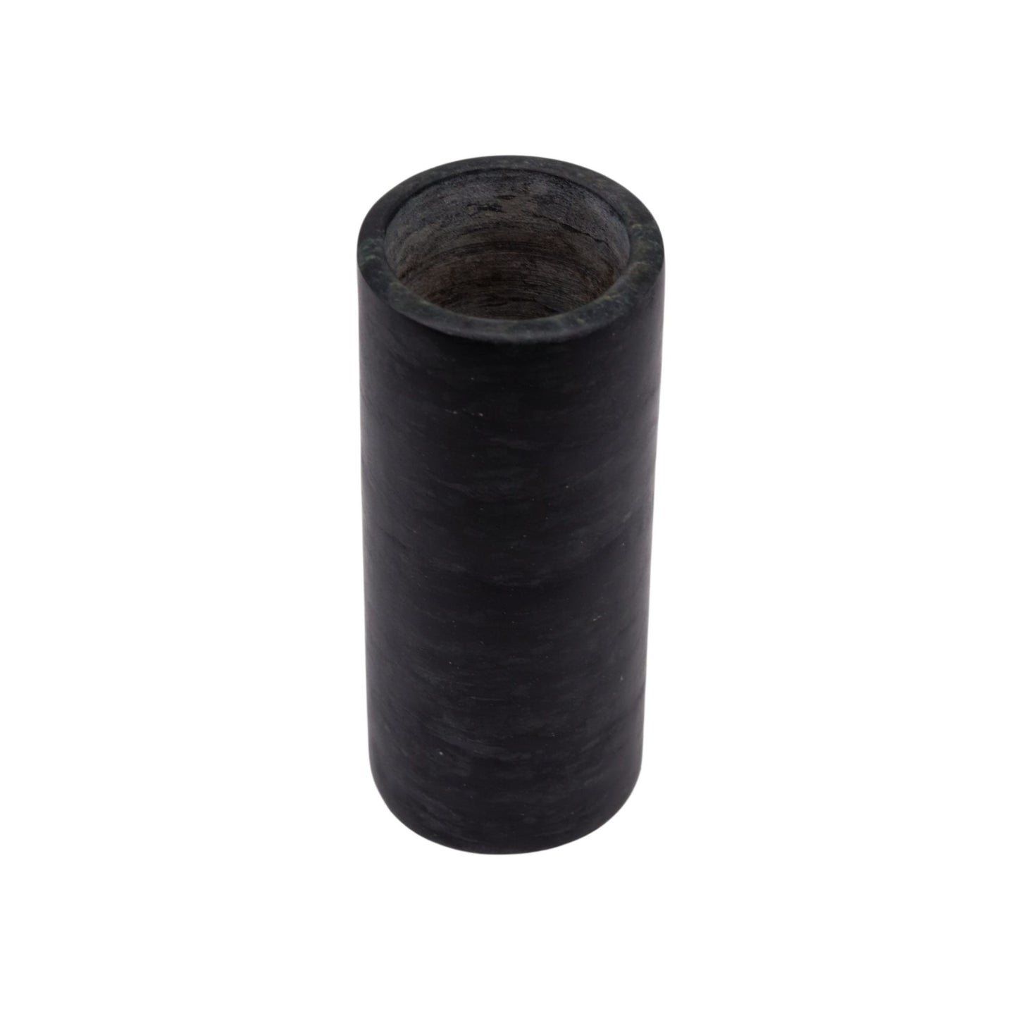 Small Vase in Black Serpentine from Valposchiavo