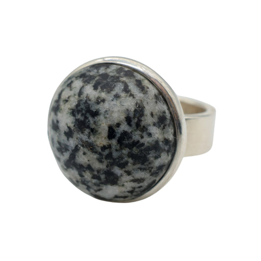 Adjustable Ring Made of Palü Granite from Valposchiavo