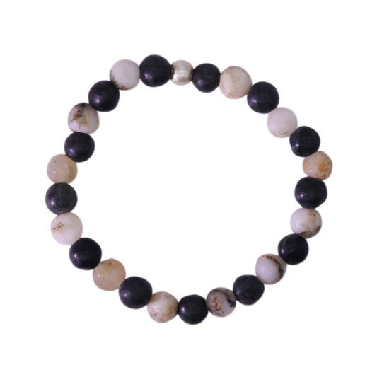 Armband aus Seestein und Serpentin aus der Valposchiavo