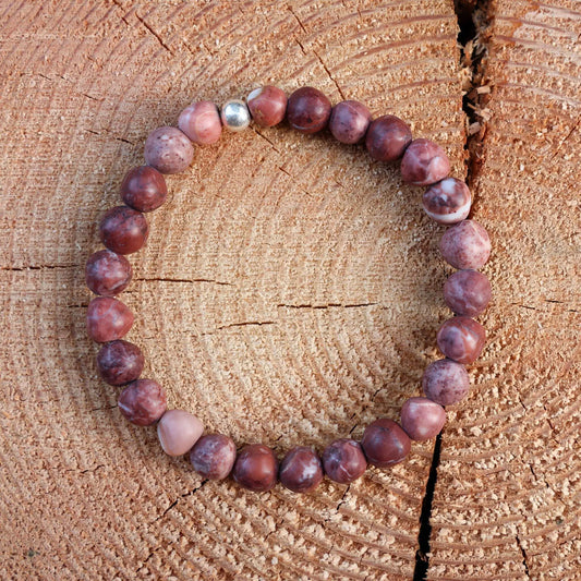 Men's Bracelet in Sassalbo Marble from Valposchiavo