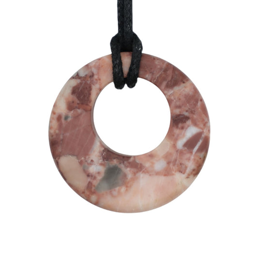 Minimalist Pendant in Light Sassalbo Marble