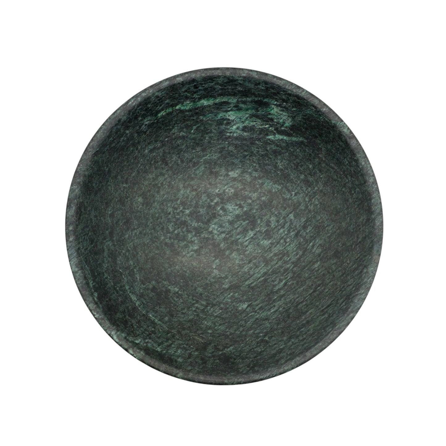 Medium-Sized Bowl in Green Serpentine from Valposchiavo