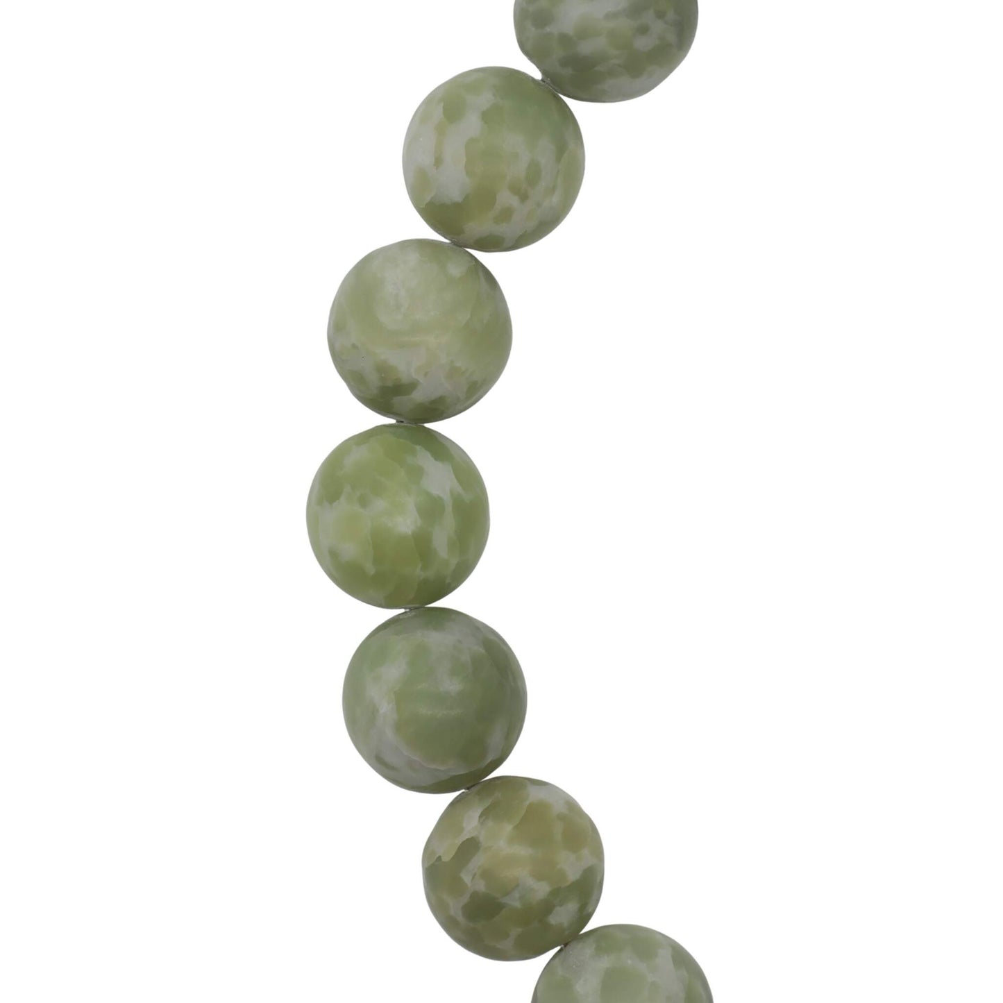 Nephrite Jade Bead Necklace from Valposchiavo