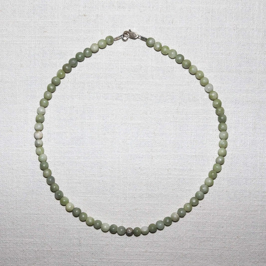 Nephrite Jade Necklace from Valposchiavo
