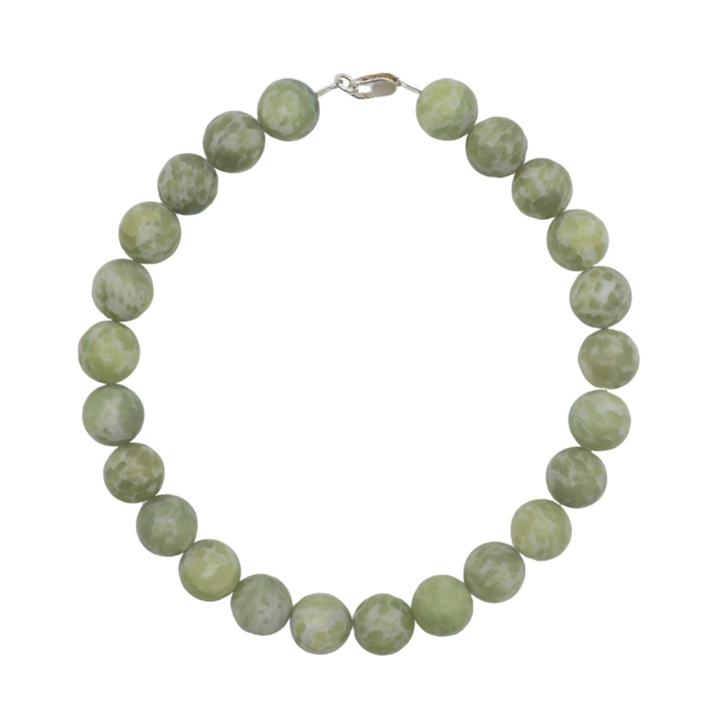 Nephrite Jade Bead Necklace from Valposchiavo