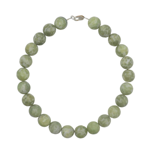 Nephrite Jade Bead Necklace from Valposchiavo