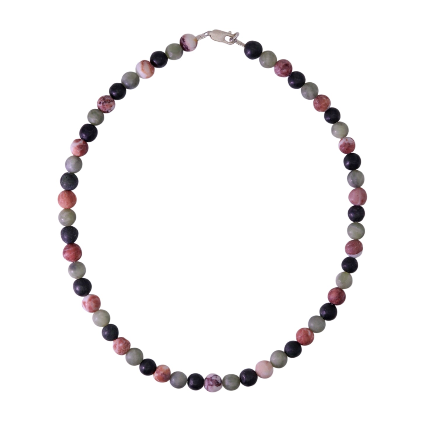 Halskette mit Steinen aus der Valposchiavo