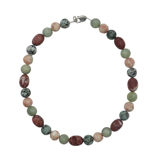 Necklace with a Selection of Stones from Valposchiavo