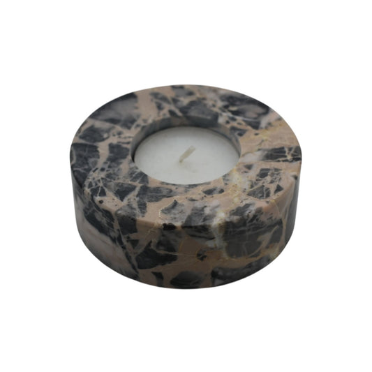 Special Sassalbo Marble Candle Holder