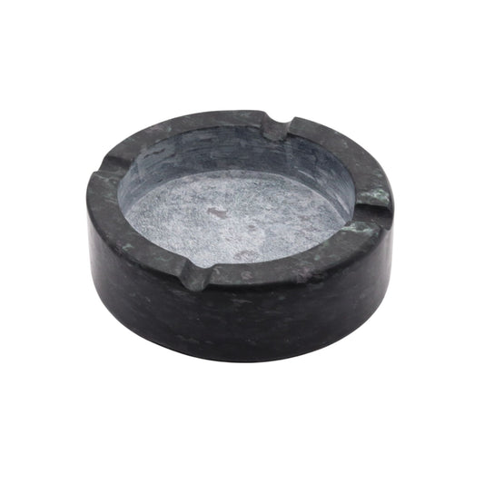 Posacenere in serpentino nero della Valposchiavo