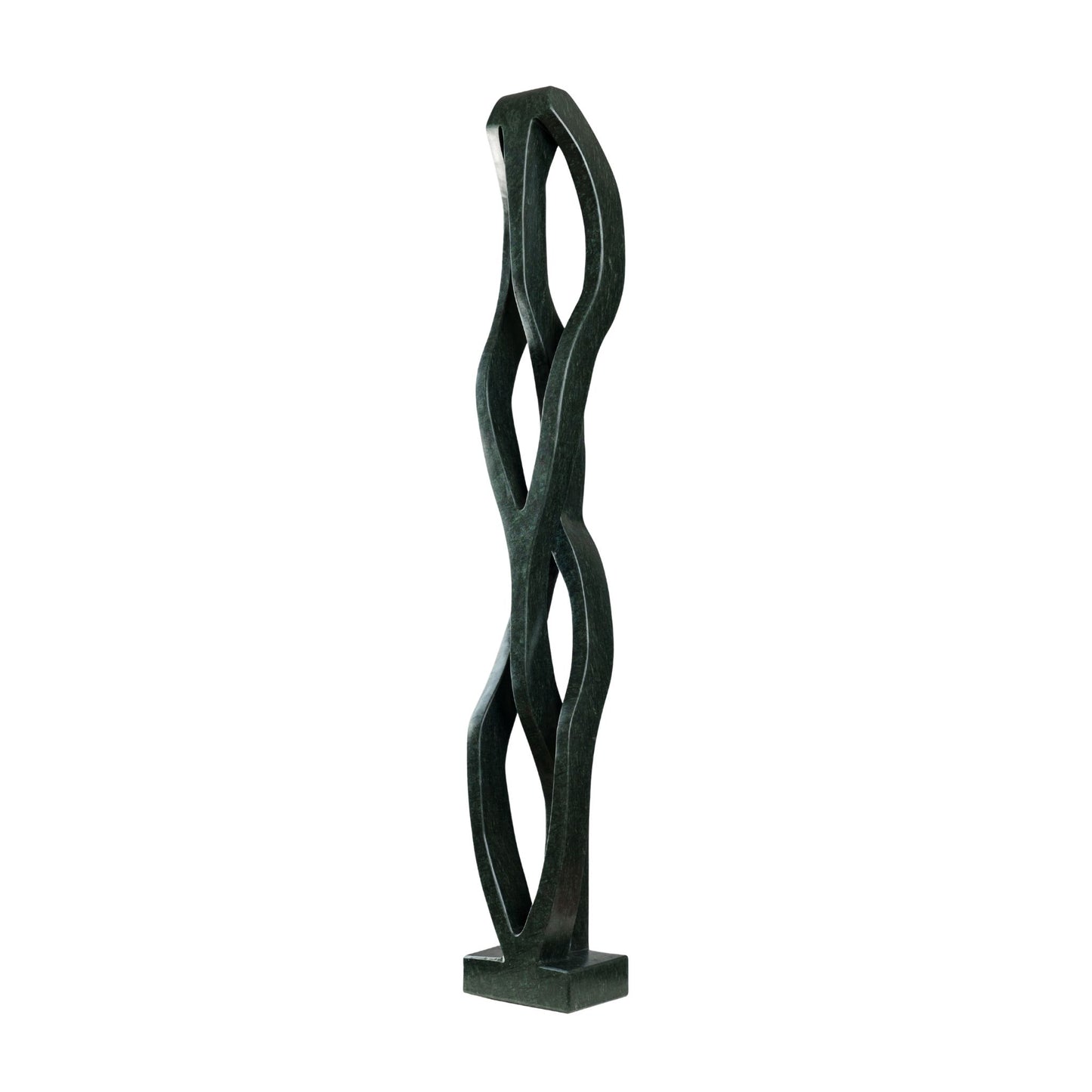 Trame dell'anima in serpentino nero